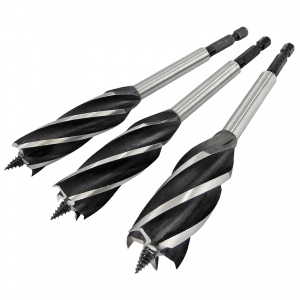 Fast 5 Cutter Wood Drill Set 3 Piece